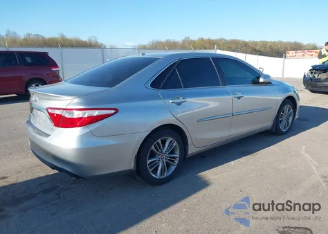 2015 Toyota Camry Se из США, поврежденный, VIN 4T1BF1FK8FU004400